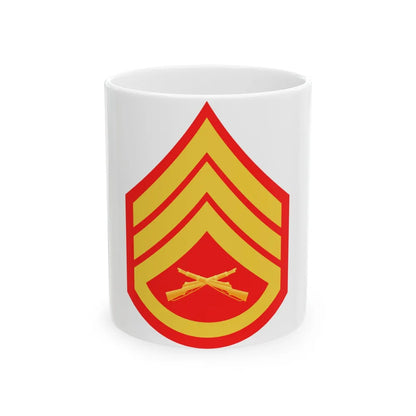 USMC E6 (USMC) White Coffee Mug-11oz-Go Mug Yourself