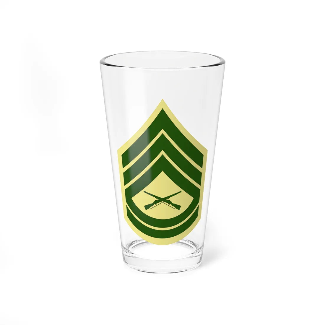 USMC E7 Class C (United States) (Military Rank) Pint Glass 16oz 16oz - Go Mug Yourself