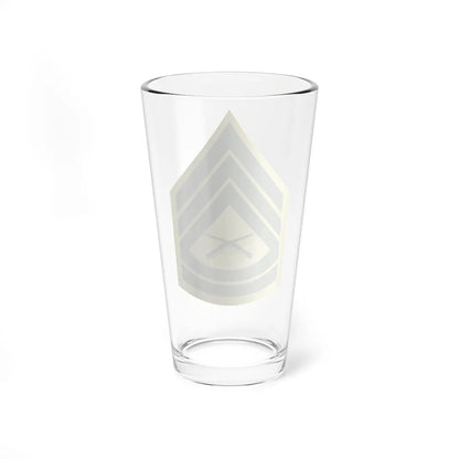 USMC E7 Class C (United States) (Military Rank) Pint Glass 16oz - Go Mug Yourself