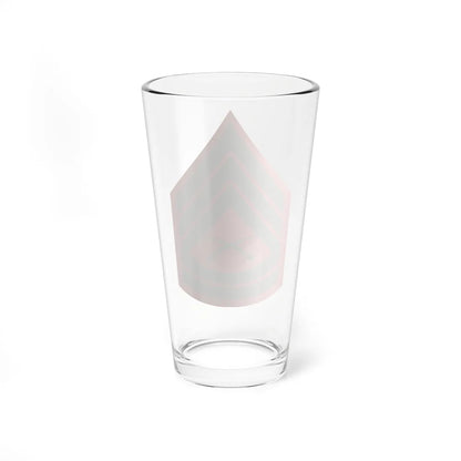 USMC E7 Service (United States) (Military Rank) Pint Glass 16oz - Go Mug Yourself