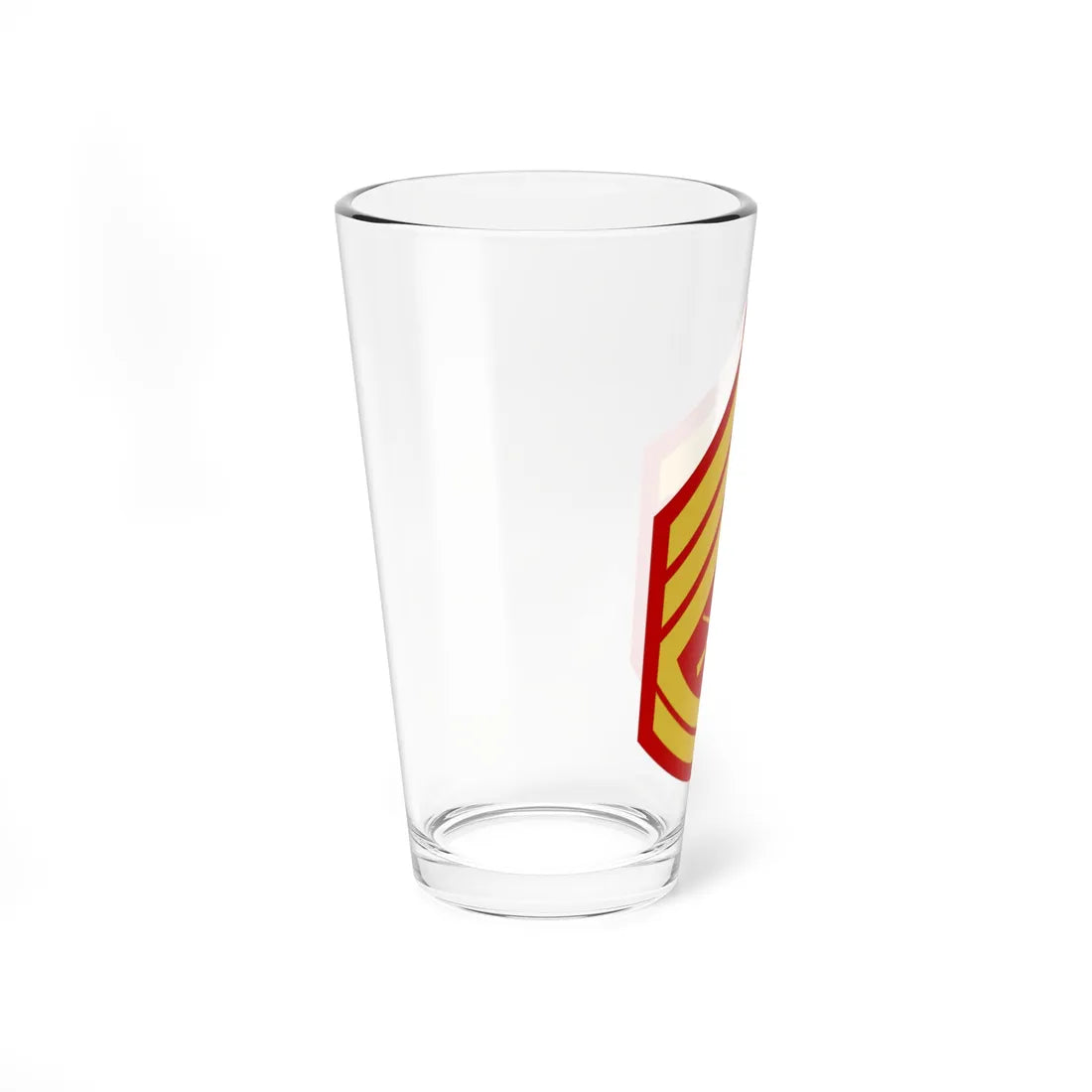 USMC E7 (United States) (Military Rank) Pint Glass 16oz - Go Mug Yourself