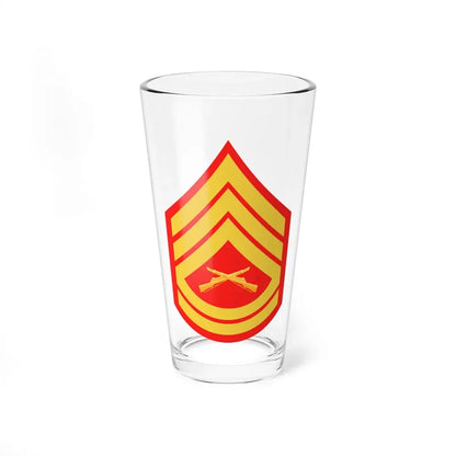 USMC E7 (USMC) Pint Glass 16oz 16oz - Go Mug Yourself