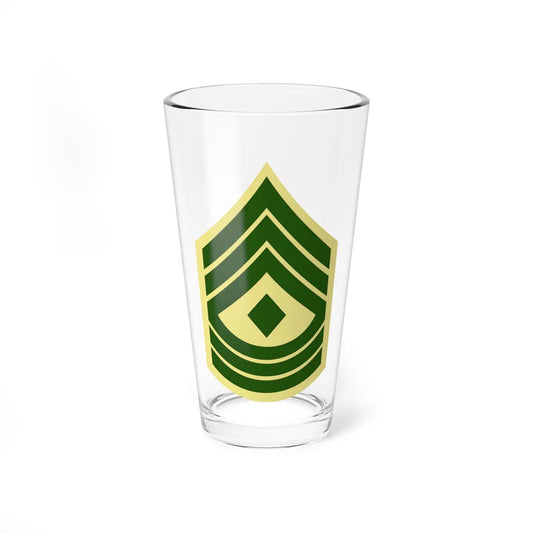 USMC E8 1SG Class C (United States) (Military Rank) Pint Glass 16oz 16oz - Go Mug Yourself