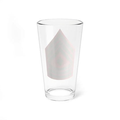 USMC E8 1SG Service (United States) (Military Rank) Pint Glass 16oz - Go Mug Yourself