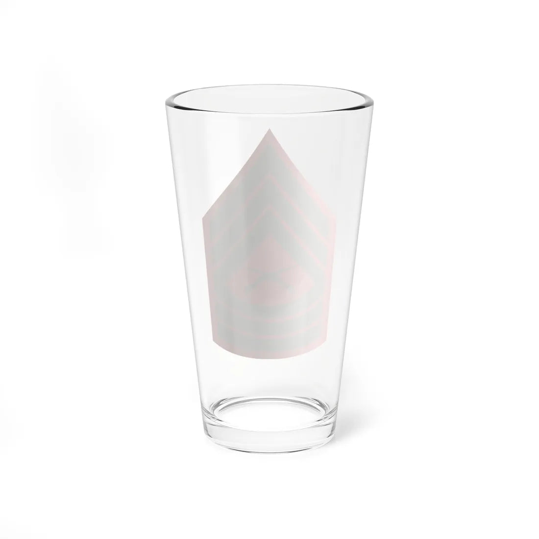 USMC E8 MSG Service (United States) (Military Rank) Pint Glass 16oz - Go Mug Yourself