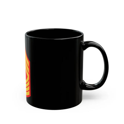 USMC E9 MGyS (USMC) Black Coffee Mug-Go Mug Yourself