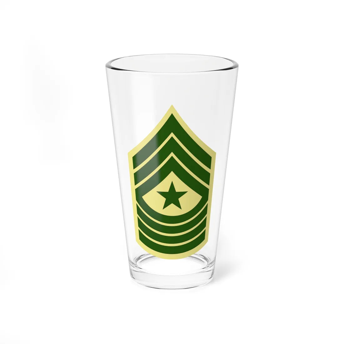 USMC E9 SGM Class C (United States) (Military Rank) Pint Glass 16oz 16oz - Go Mug Yourself