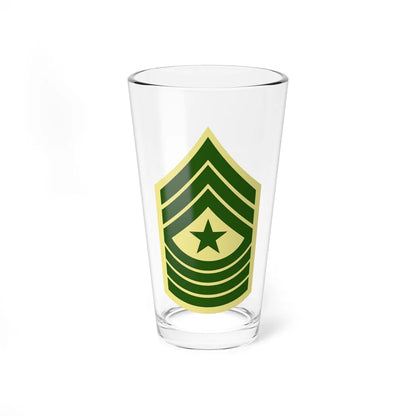 USMC E9 SGM Class C (United States) (Military Rank) Pint Glass 16oz 16oz - Go Mug Yourself