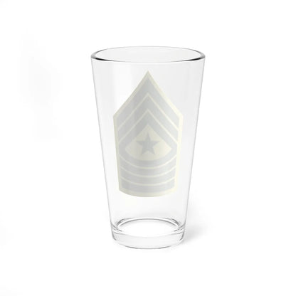 USMC E9 SGM Class C (United States) (Military Rank) Pint Glass 16oz - Go Mug Yourself