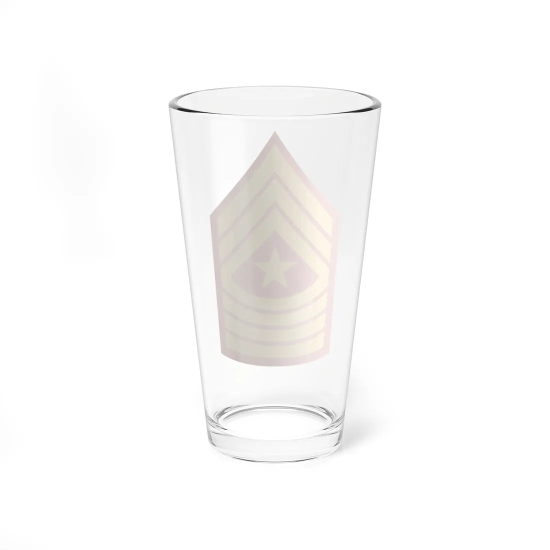 USMC E9 SGM (United States) (Military Rank) Pint Glass 16oz - Go Mug Yourself