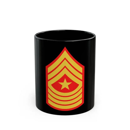 USMC E9 SGM (USMC) Black Coffee Mug 11oz - Go Mug Yourself