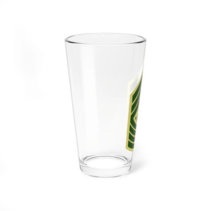 USMC E9 SGMMC Class C (United States) (Military Rank) Pint Glass 16oz - Go Mug Yourself