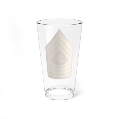 USMC E9 SGMMC (United States) (Military Rank) Pint Glass 16oz - Go Mug Yourself
