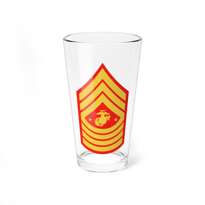 USMC E9 SGMMC (USMC) Pint Glass 16oz 16oz - Go Mug Yourself