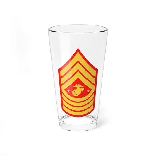 USMC E9 SGMMC (USMC) Pint Glass 16oz 16oz - Go Mug Yourself