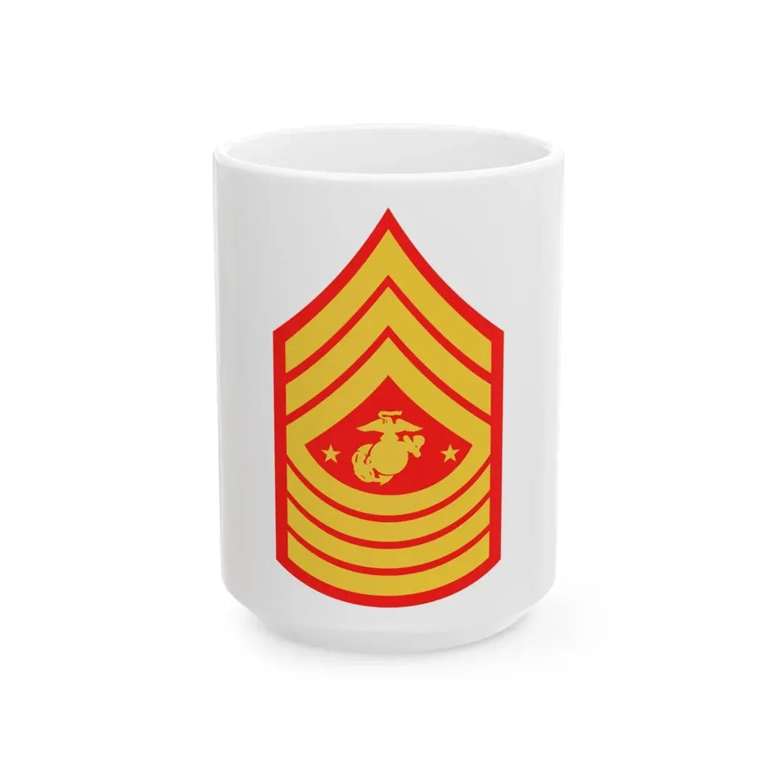 USMC E9 SGMMC (USMC) White Coffee Mug 15oz - Go Mug Yourself