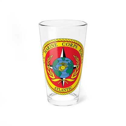 USMC Forces Atlantic (USMC) Pint Glass 16oz 16oz - Go Mug Yourself