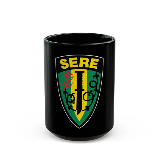 USMC Forces South SERE (USMC) Black Coffee Mug-15oz-Go Mug Yourself