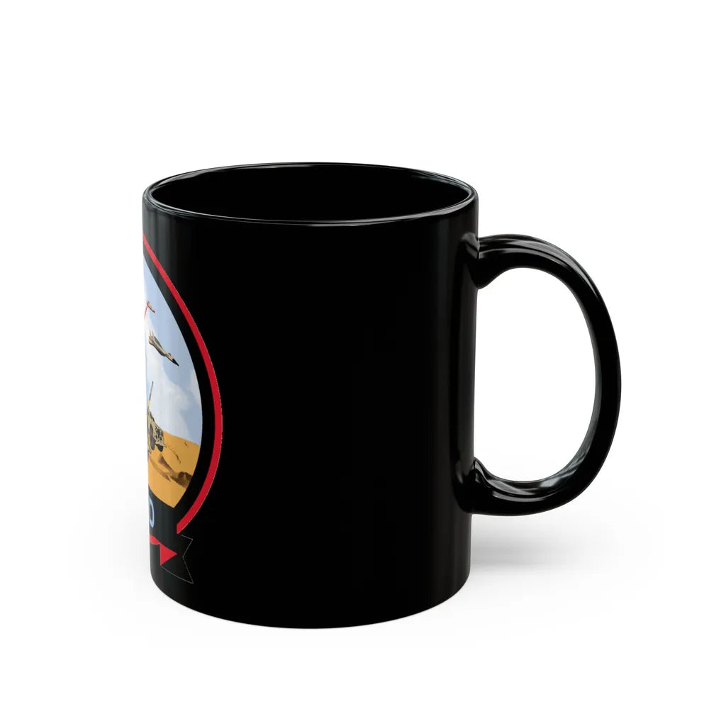 USMC Ground Based Air Defense (USMC) Black Coffee Mug-Go Mug Yourself