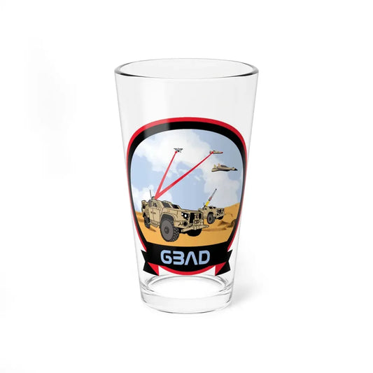 USMC Ground Based Air Defense (USMC) Pint Glass 16oz 16oz - Go Mug Yourself