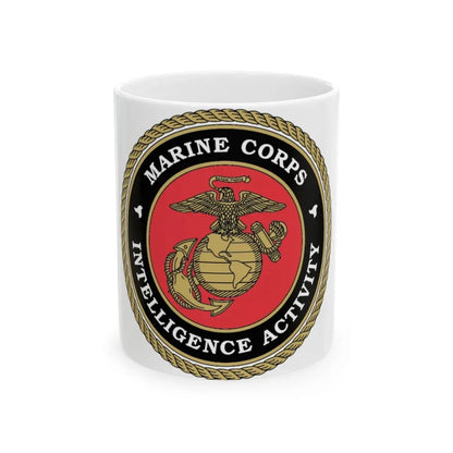 USMC Intell Acticity (USMC) White Coffee Mug 11oz - Go Mug Yourself