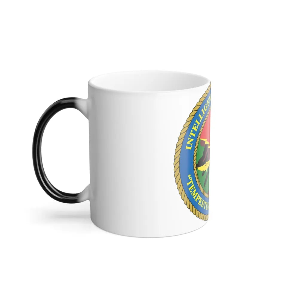 USMC Intell Dept (USMC) Color Changing Mug 11oz-Go Mug Yourself