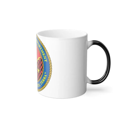 USMC Intell Dept (USMC) Color Changing Mug 11oz-Go Mug Yourself