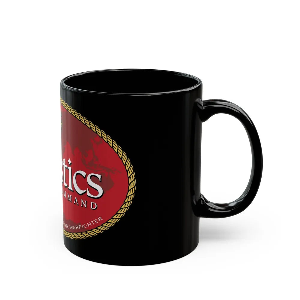 USMC Logistics Command (USMC) Black Coffee Mug-Go Mug Yourself