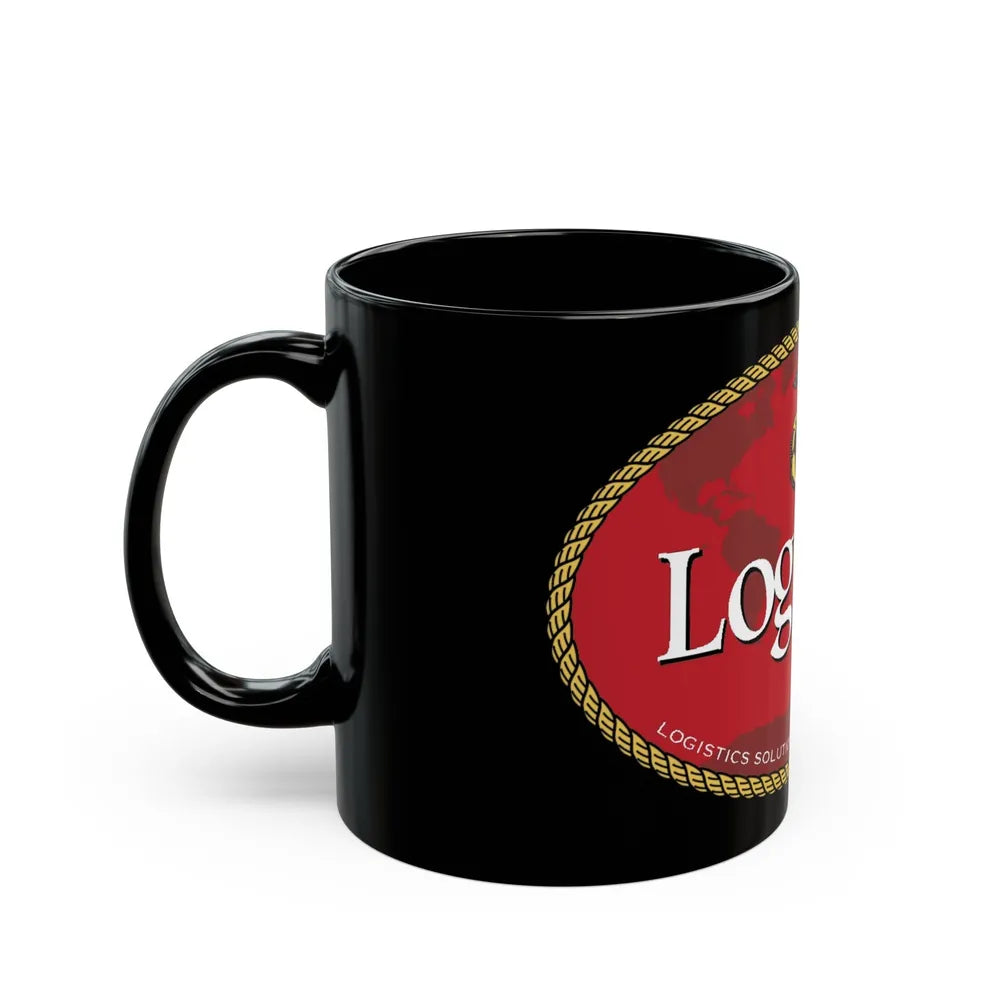 USMC Logistics Command (USMC) Black Coffee Mug-Go Mug Yourself