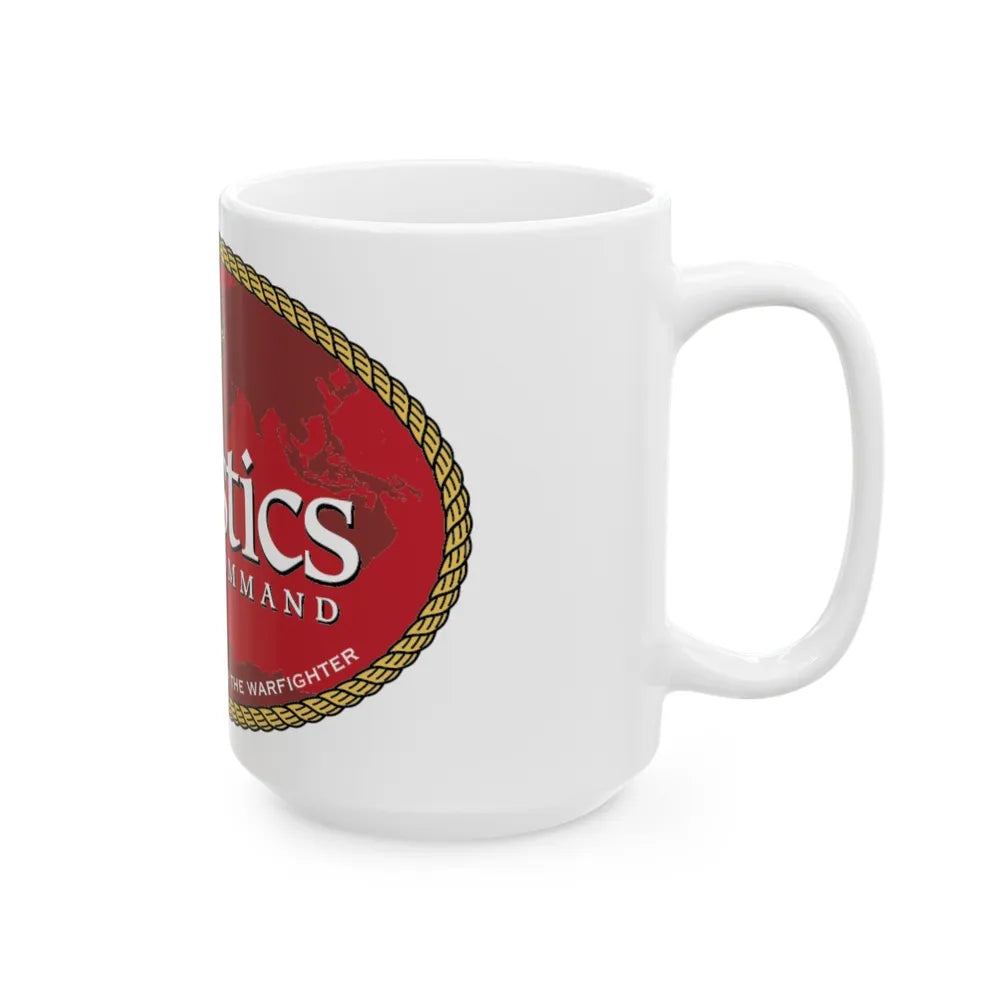 USMC Logistics Command (USMC) White Coffee Mug-Go Mug Yourself