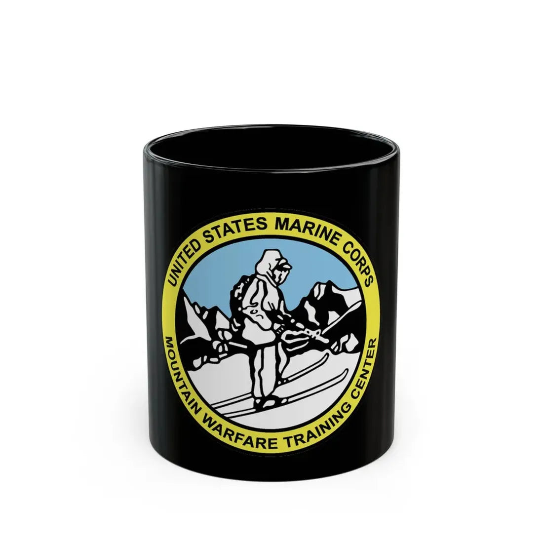 USMC MWTC (USMC) Black Coffee Mug 11oz - Go Mug Yourself