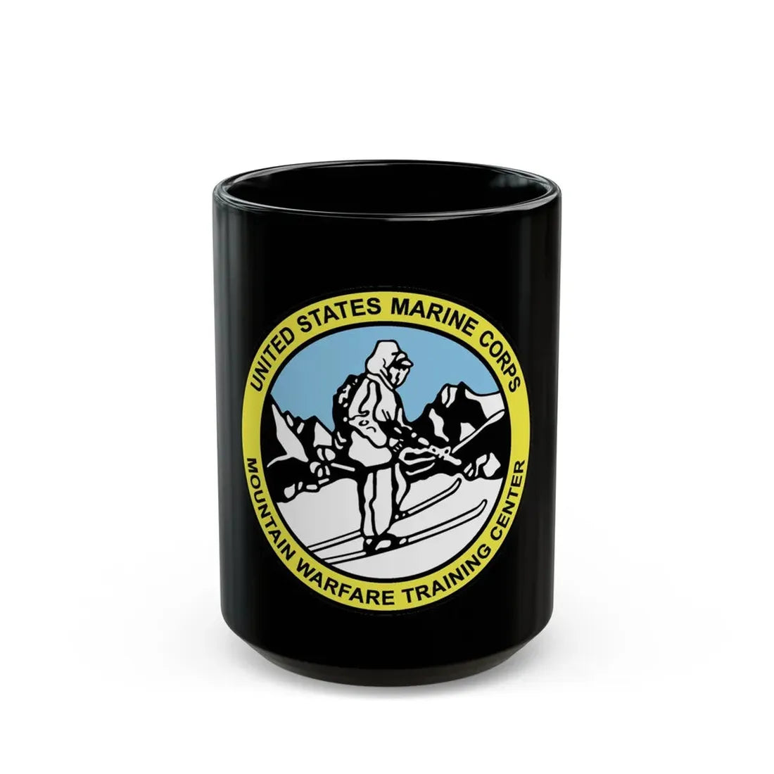 USMC MWTC (USMC) Black Coffee Mug 15oz - Go Mug Yourself