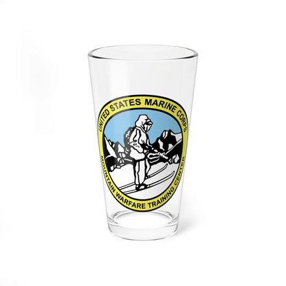 USMC MWTC (USMC) Pint Glass 16oz 16oz - Go Mug Yourself