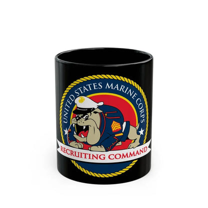 USMC Recruiting Command (USMC) Black Coffee Mug 11oz - Go Mug Yourself