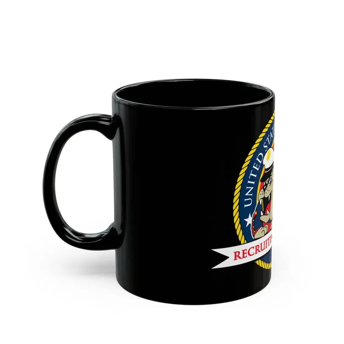 USMC Recruiting Command (USMC) Black Coffee Mug - Go Mug Yourself
