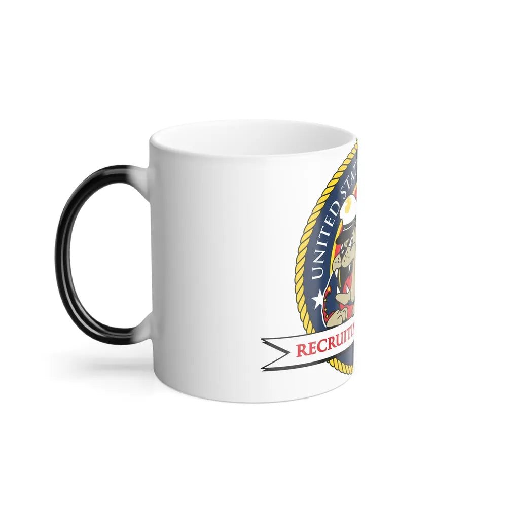 USMC Recruiting Command (USMC) Color Changing Mug 11oz-Go Mug Yourself