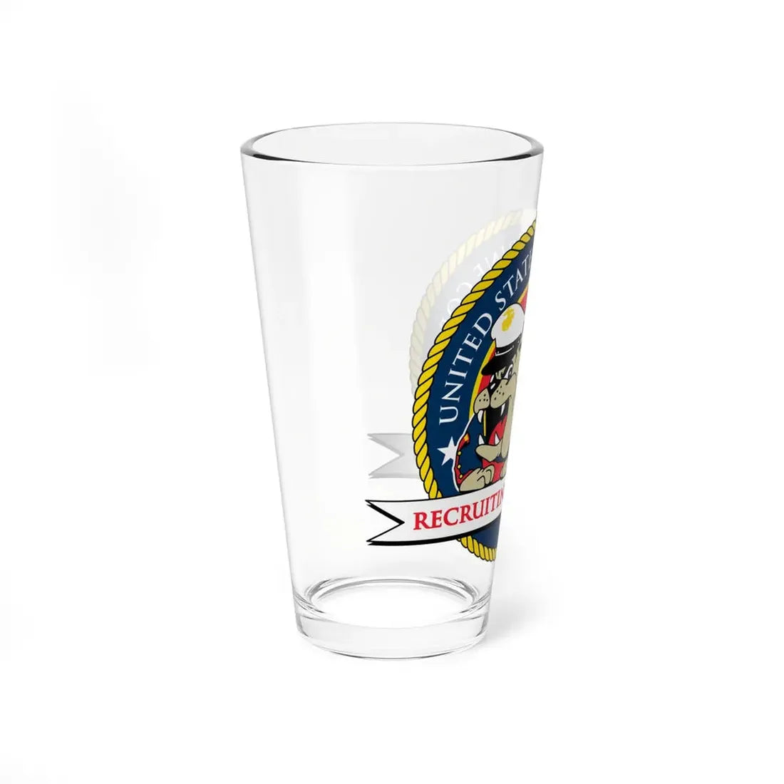 USMC Recruiting Command (USMC) Pint Glass 16oz - Go Mug Yourself