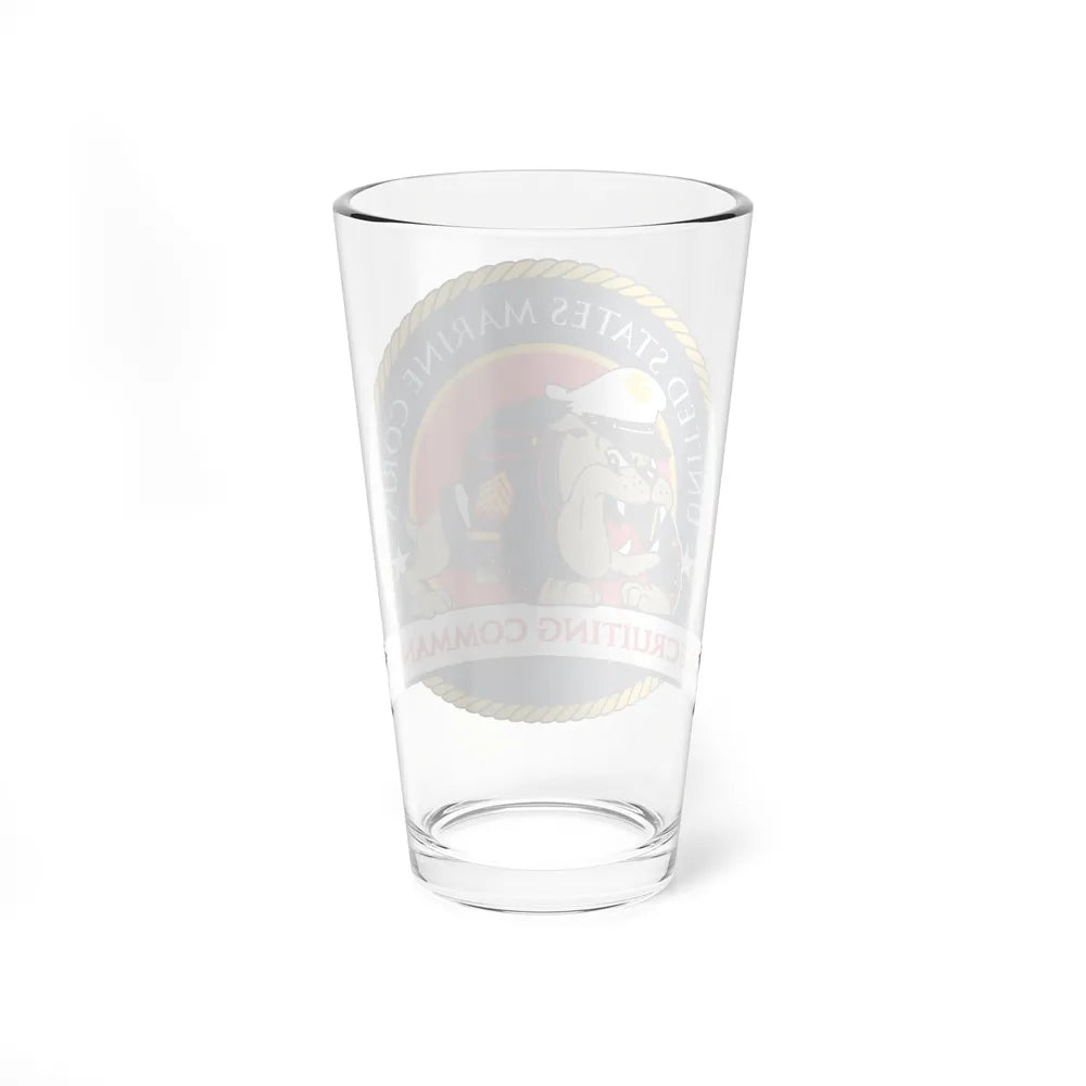 USMC Recruiting Command (USMC) Pint Glass 16oz-Go Mug Yourself