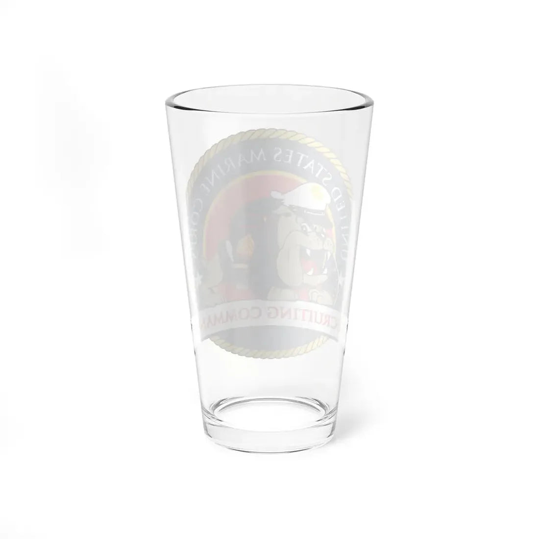 USMC Recruiting Command (USMC) Pint Glass 16oz - Go Mug Yourself