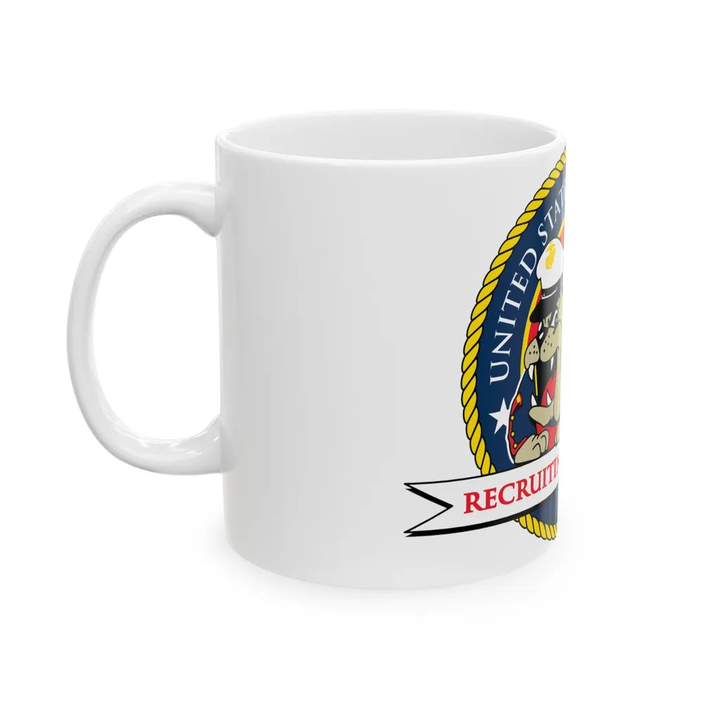 USMC Recruiting Command (USMC) White Coffee Mug-Go Mug Yourself