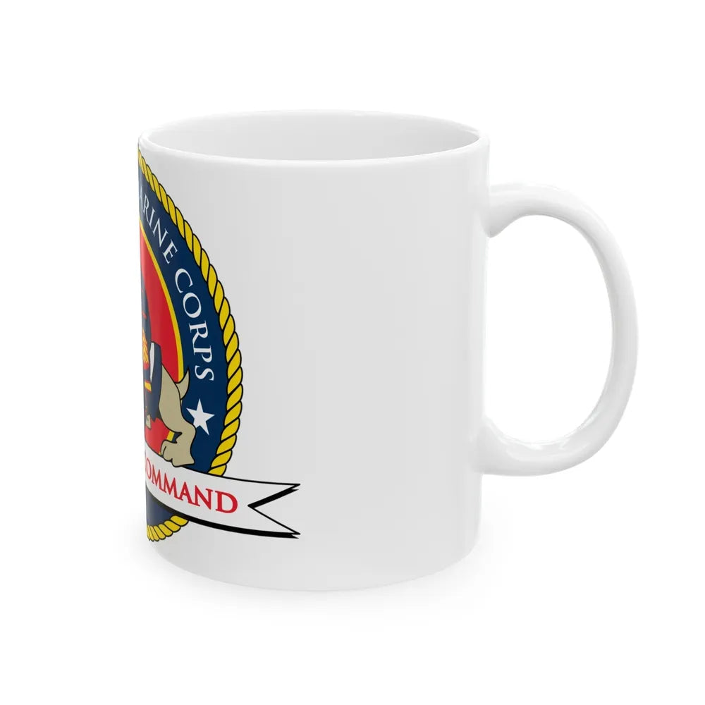 USMC Recruiting Command (USMC) White Coffee Mug-Go Mug Yourself