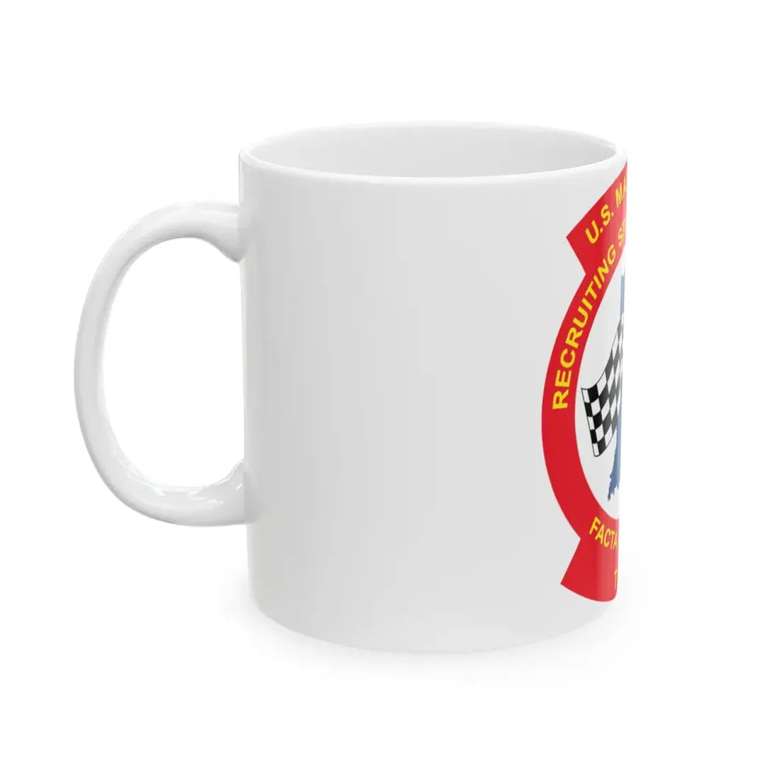 USMC Recruiting Station Indianapolis (USMC) White Coffee Mug - Go Mug Yourself