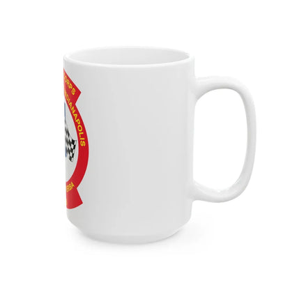 USMC Recruiting Station Indianapolis (USMC) White Coffee Mug-Go Mug Yourself