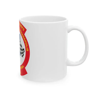 USMC Recruiting Station Indianapolis (USMC) White Coffee Mug - Go Mug Yourself
