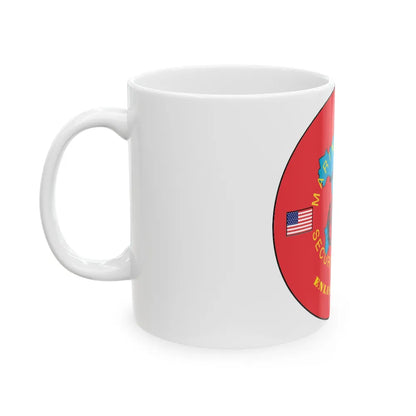 USMC Sec Forces Enlisted Club (USMC) White Coffee Mug-Go Mug Yourself