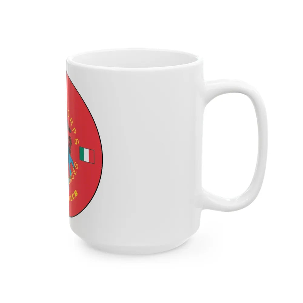 USMC Sec Forces Enlisted Club (USMC) White Coffee Mug-Go Mug Yourself
