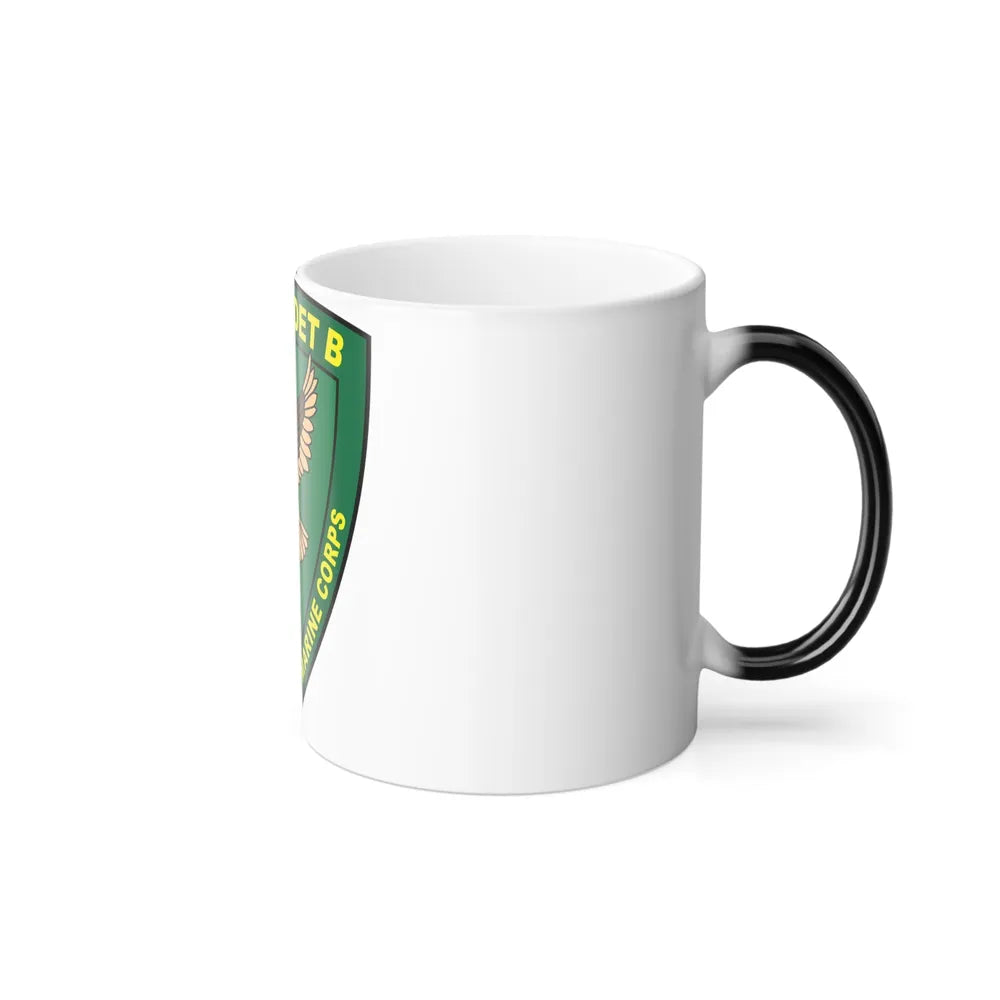 USMC United States Marine Corps MAG 42 DET B (USMC) Color Changing Mug 11oz-Go Mug Yourself