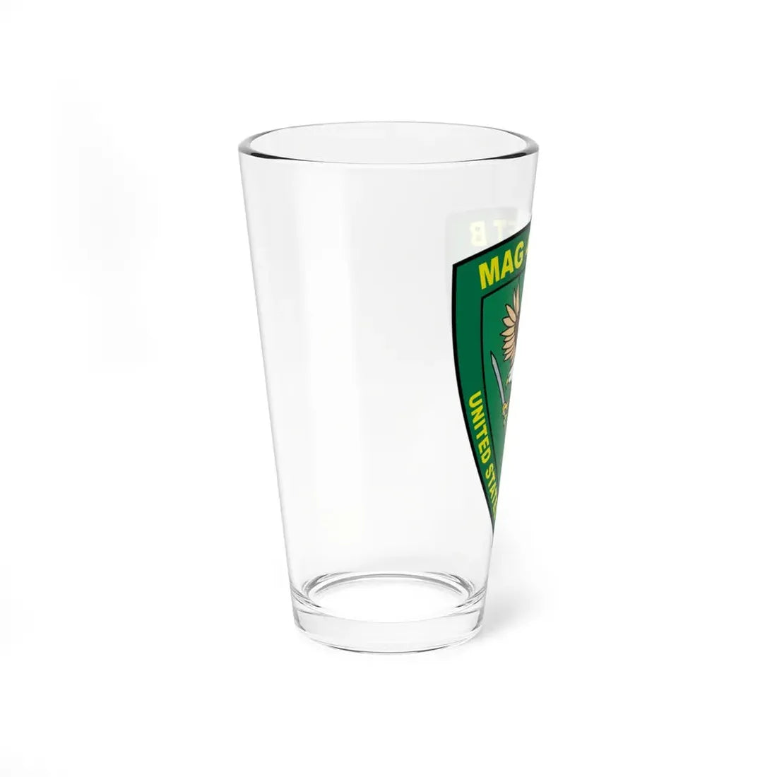 USMC United States Marine Corps MAG 42 DET B (USMC) Pint Glass 16oz - Go Mug Yourself