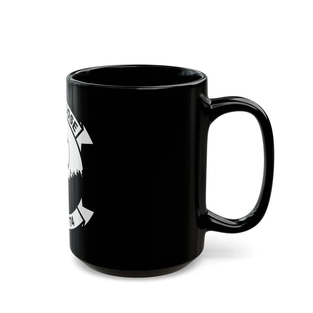 USMC United States Marine Corps Wild Goose HMM 774 (USMC) Black Coffee Mug-Go Mug Yourself