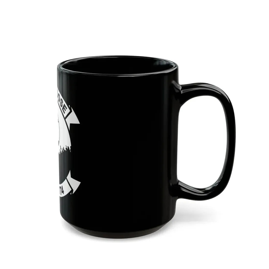 USMC United States Marine Corps Wild Goose HMM 774 (USMC) Black Coffee Mug - Go Mug Yourself